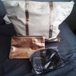 Victoria's Secret Bag Set All 3 New/Likenew/Euc